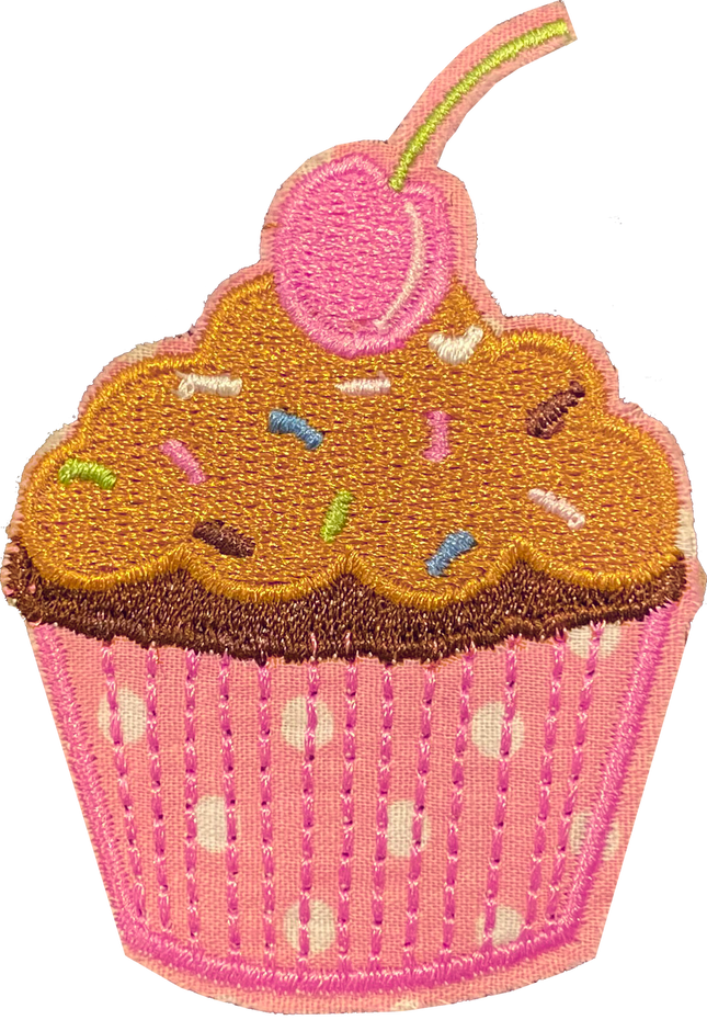 Cupcake 3 (Pink Dot) - Patch