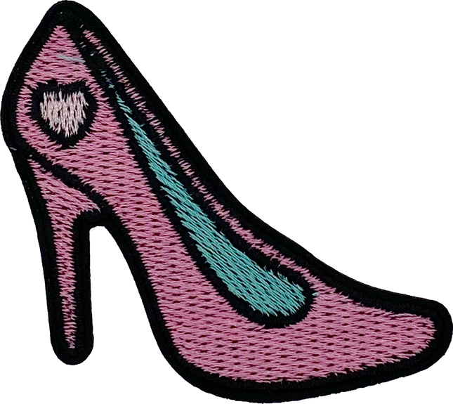 Shoe - Pink with Blue - Patch