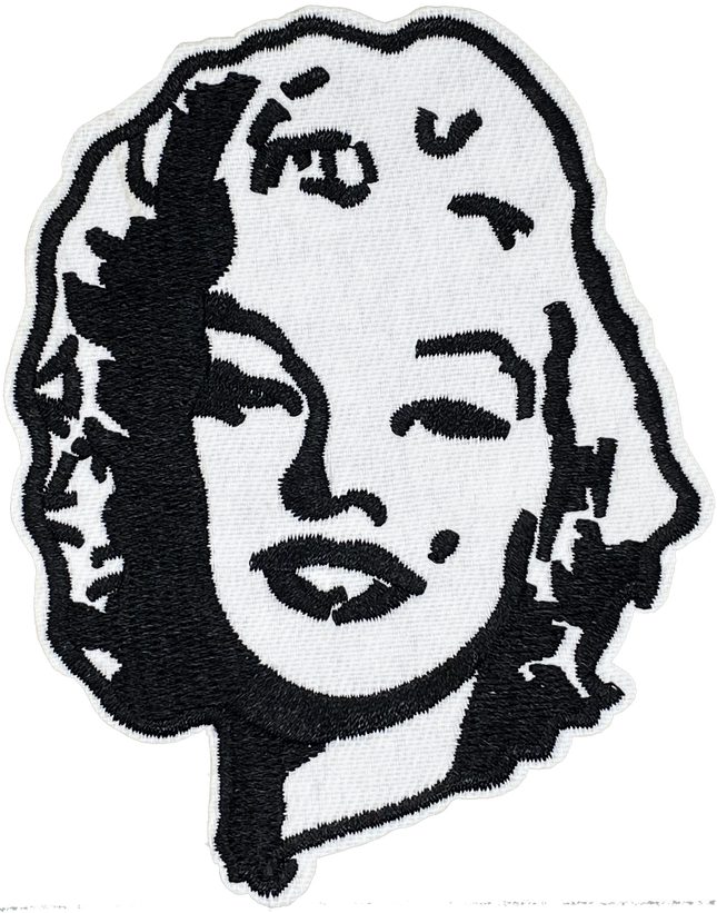 Marilyn Monroe Silhouette - Patch