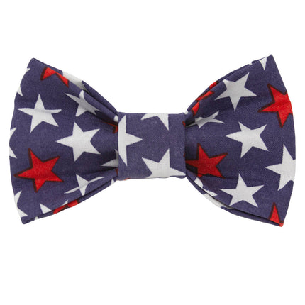 Independence Day Star Dog Bow Tie