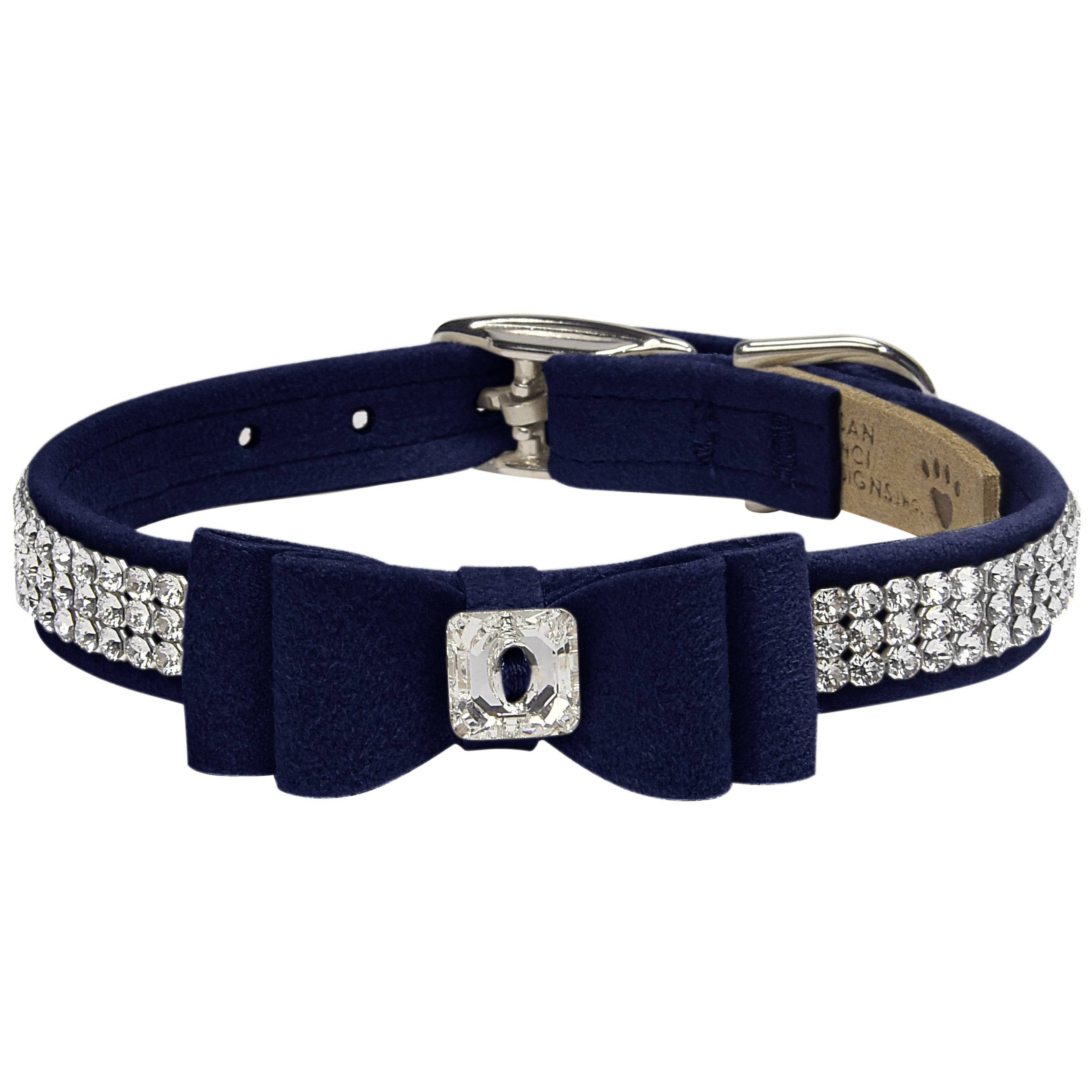 Big Bow 3 Row Giltmore Collar Indigo