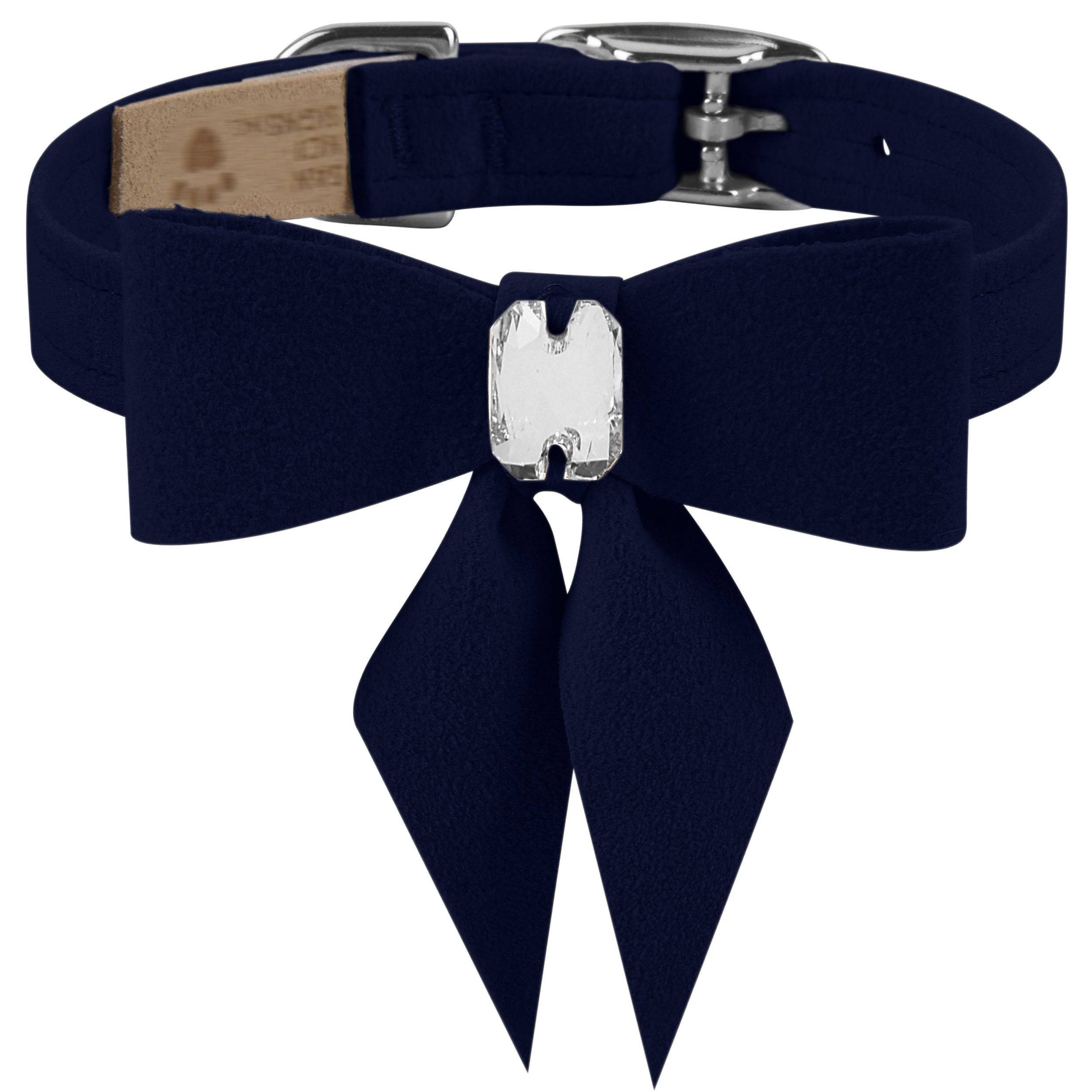 Tail Bow Collar Indigo