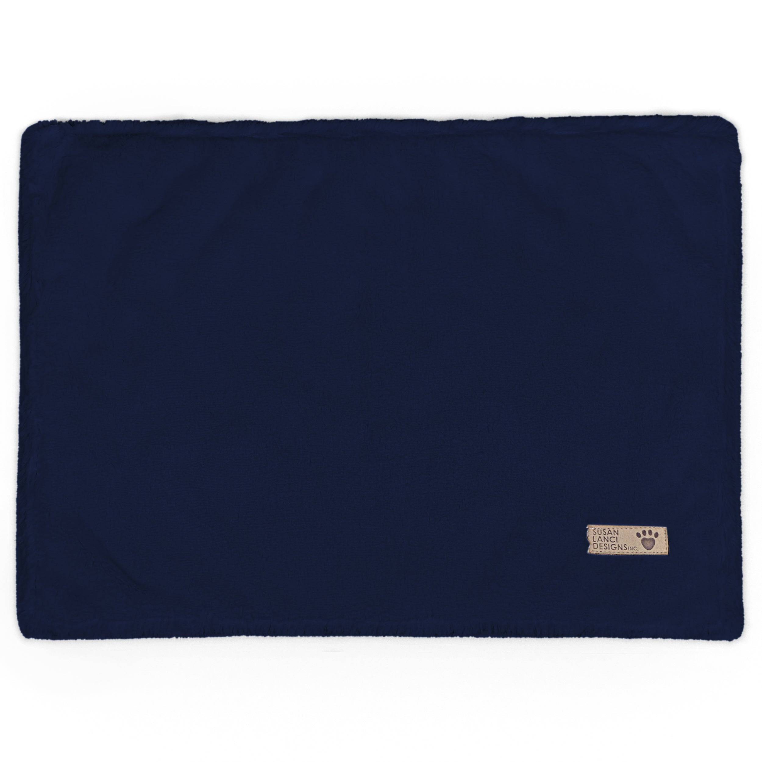 Complimentary Travel Blanket 12 X 16 Indigo Spa