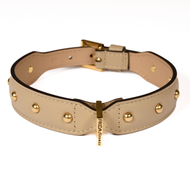 Sphere Mud Leather Collar