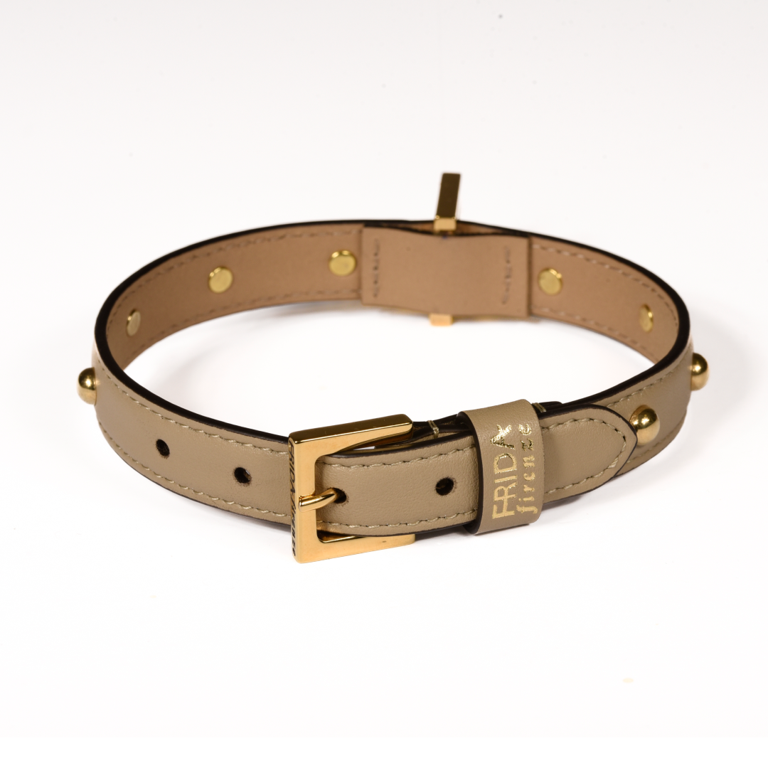 Sphere Mud Leather Collar