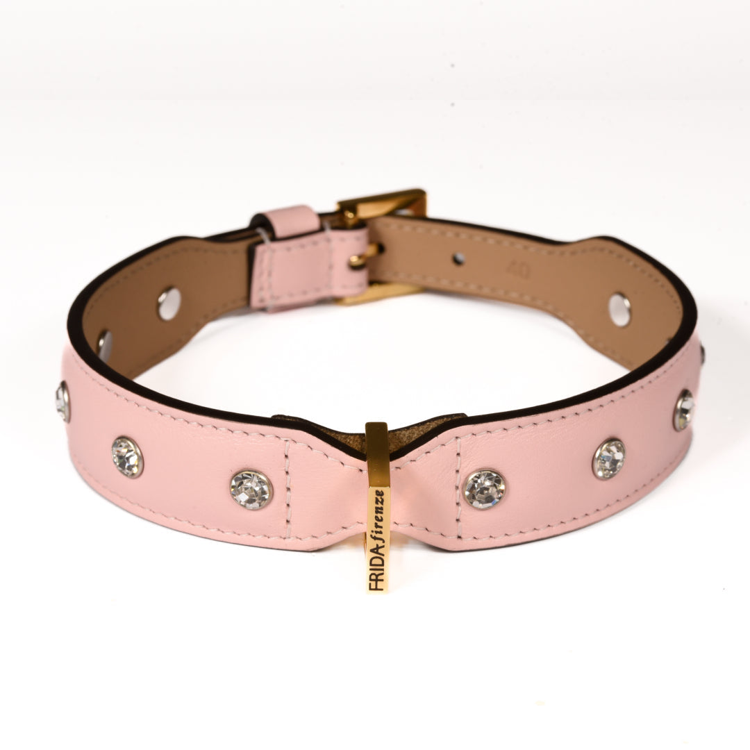 Swarovski Pink Collar 50cm