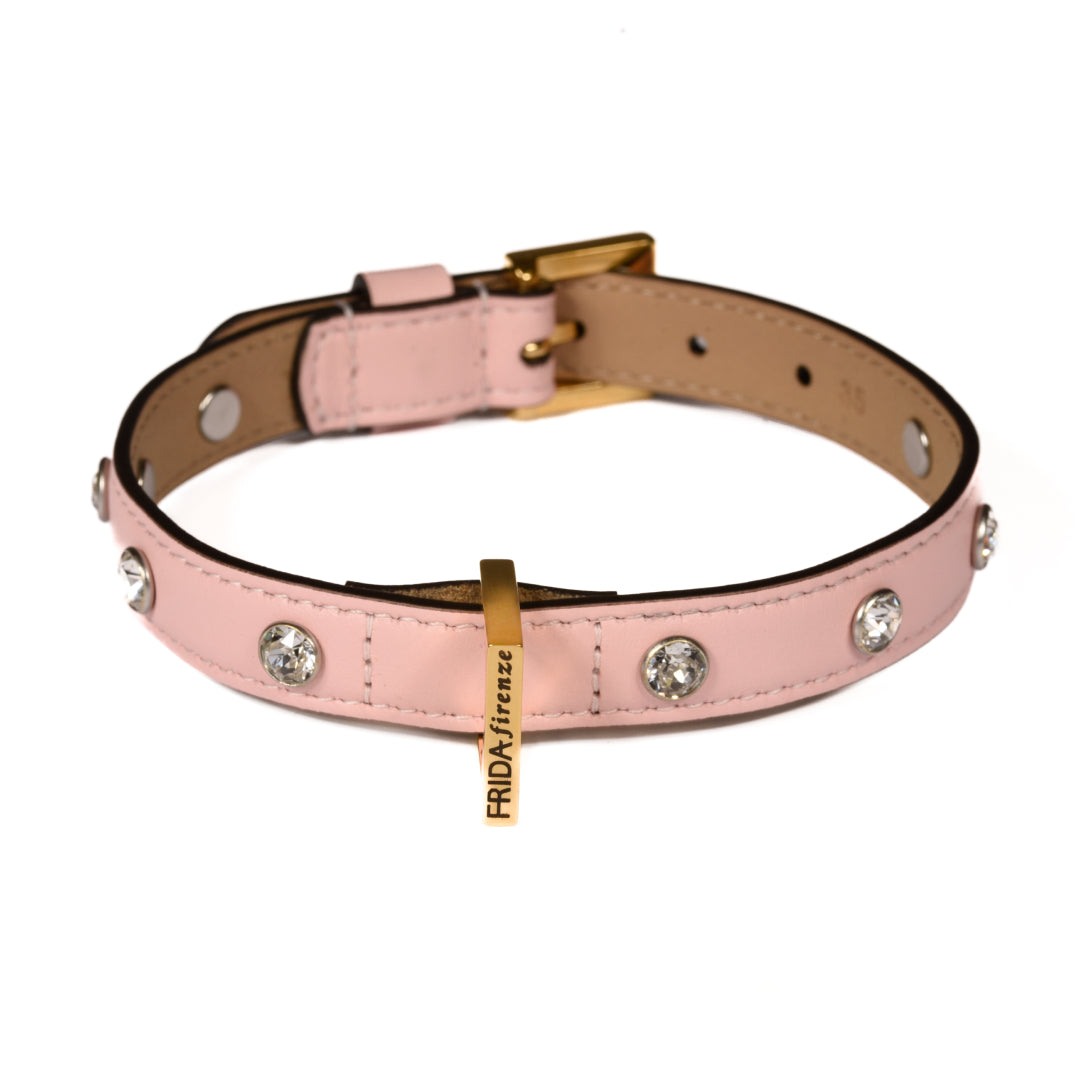 Swarovski Pink Collar 35cm