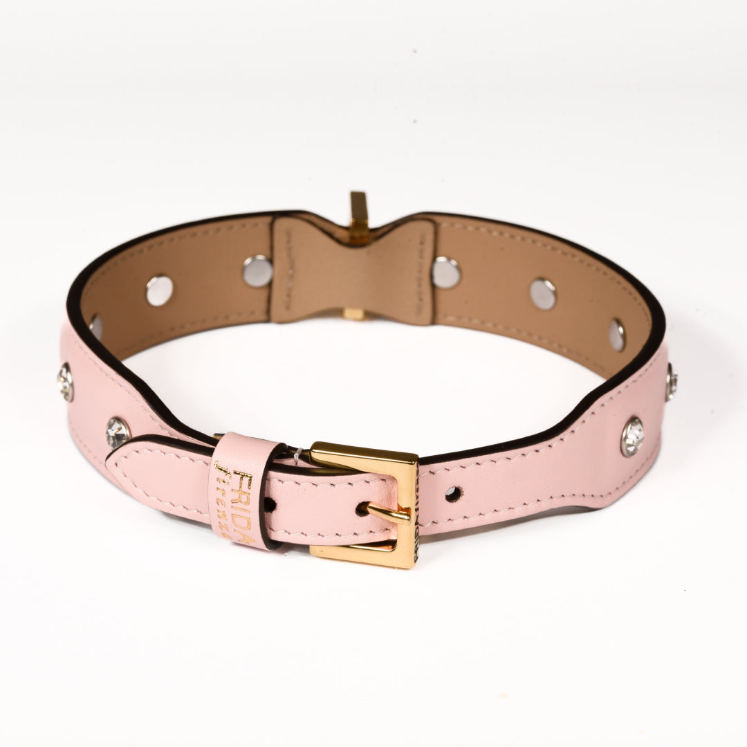 Swarovski Pink Collar