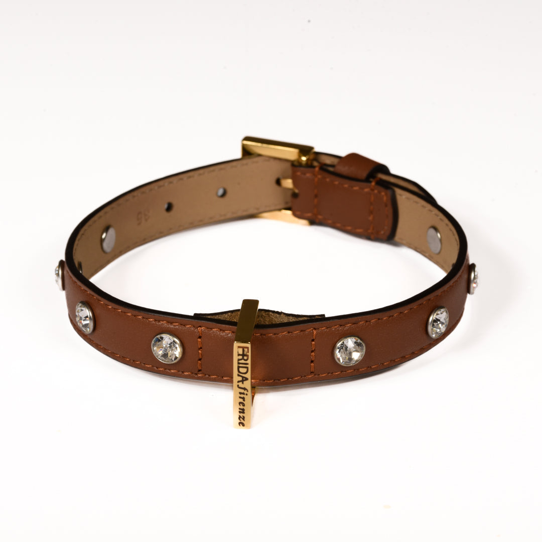 Swarovski Brown Collar 35cm