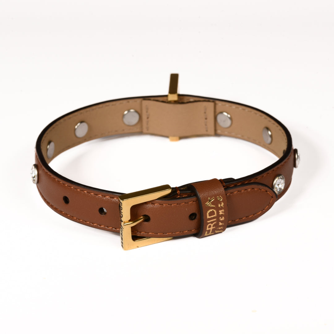 Swarovski Brown Collar