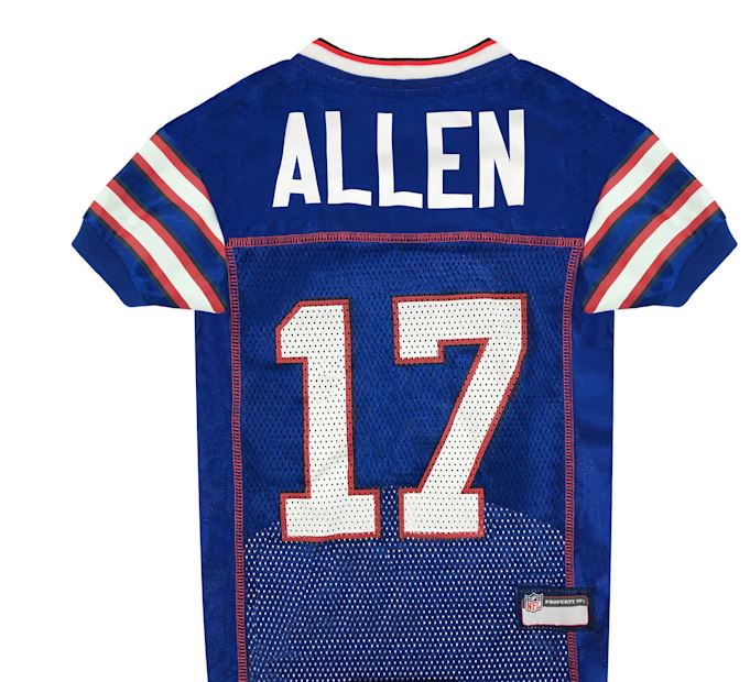 Josh Allen Buffalo Bills Pet Jersey