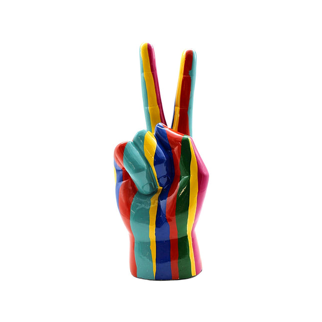 Jumbo XXL Graffiti Peace Sign Tabletop - 11" tall