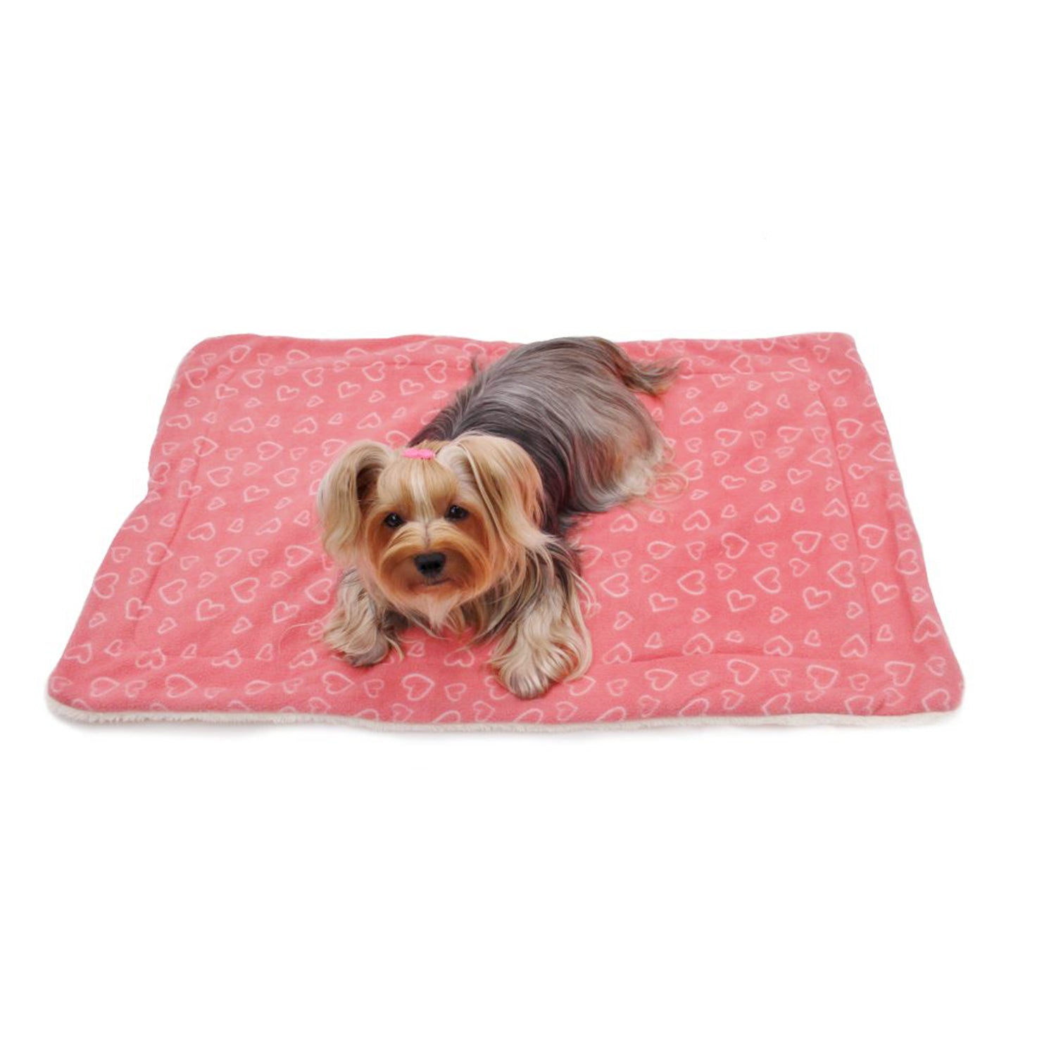 Double Layered Blush of Love Fleece/Ultra-Plush Blanket