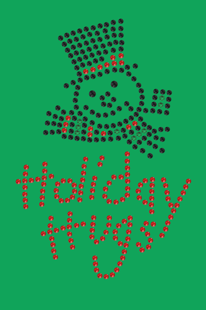 Holiday Hugs - Bandana Kelly Green