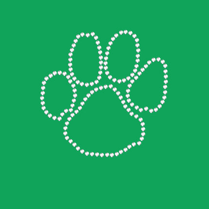 Paw (Rhinestone Outline) bandana