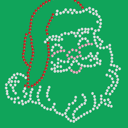 Santa Face Small - Bandana