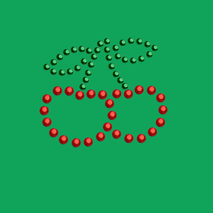 Cherries (Outline) - Bandanna