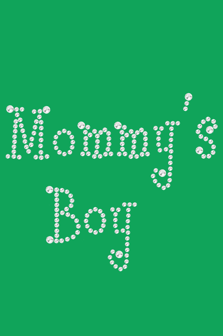 Mommy's Boy - Bandanna Kelly Green