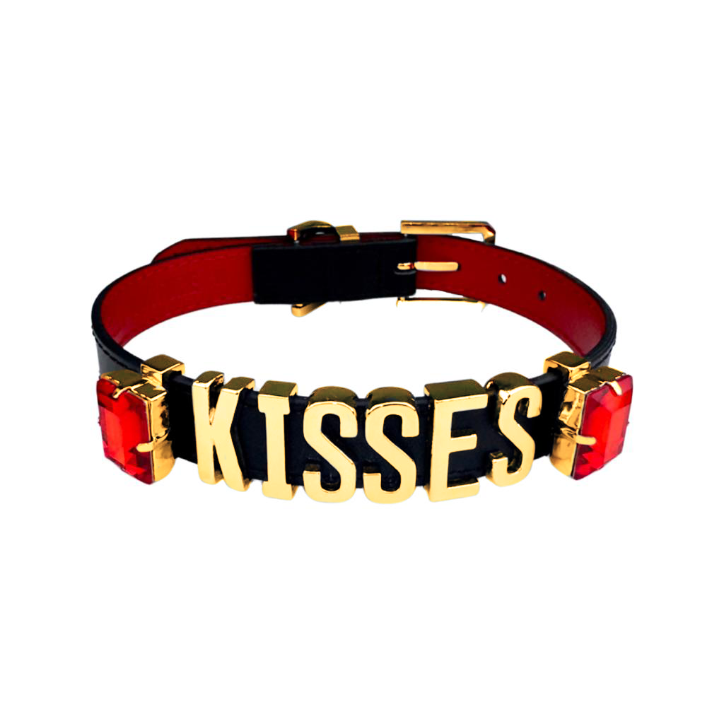 KISSES COLLAR GOLD