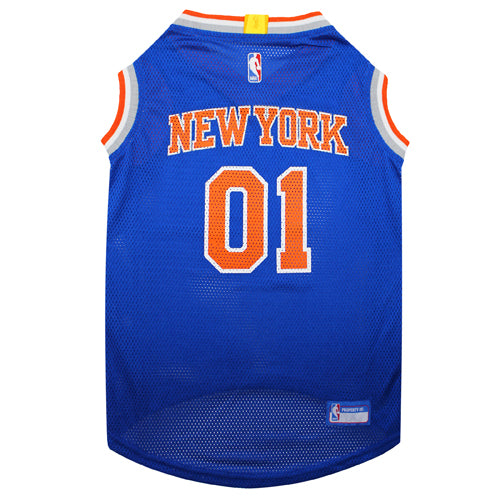 New York Knicks Mesh Basketball Jersey by Pets First