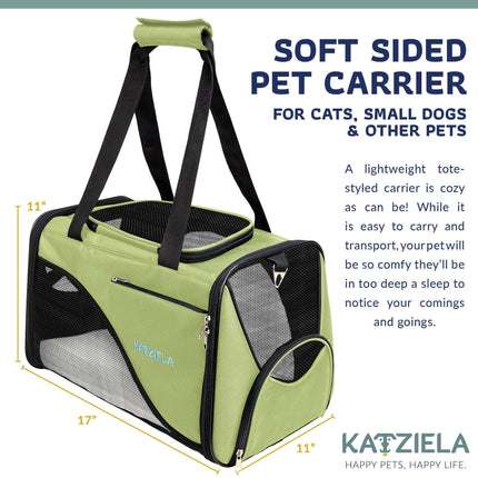 Katziela® Safari Sleeper Pet Carrier - Comfortable