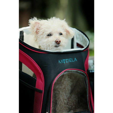 Katziela® Voyager Pet Backpack Carrier for Dog, Cat and Puppy - Great For Hikers