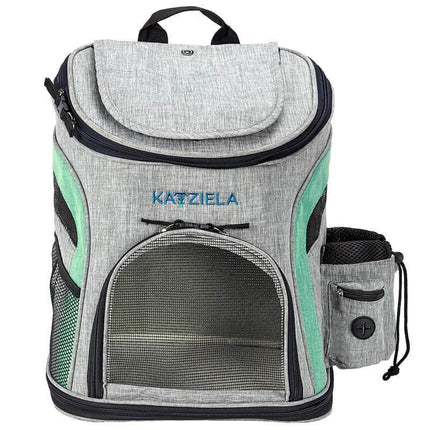 Katziela® Voyager Pet Backpack Carrier for Dog, Cat and Puppy - Great For Hikers