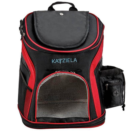 Katziela® Voyager Pet Backpack Carrier for Dog, Cat and Puppy - Great For Hikers