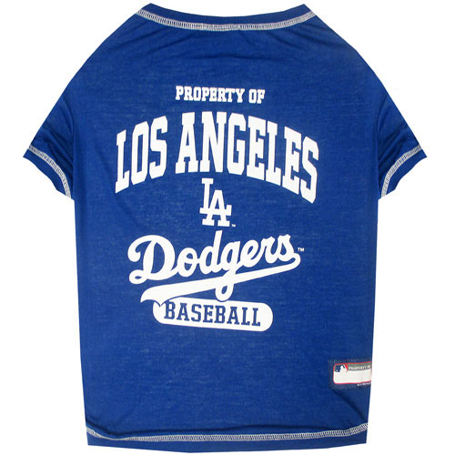 Los Angeles Dodgers MLB Dog Tee Shirt