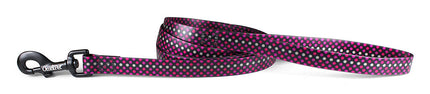 Polka Neon Attitudz Biothane Dog Collar / Lead