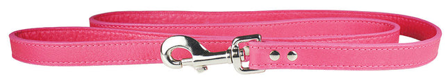 Flamingo Luxe Leather Dog Collar / Lead