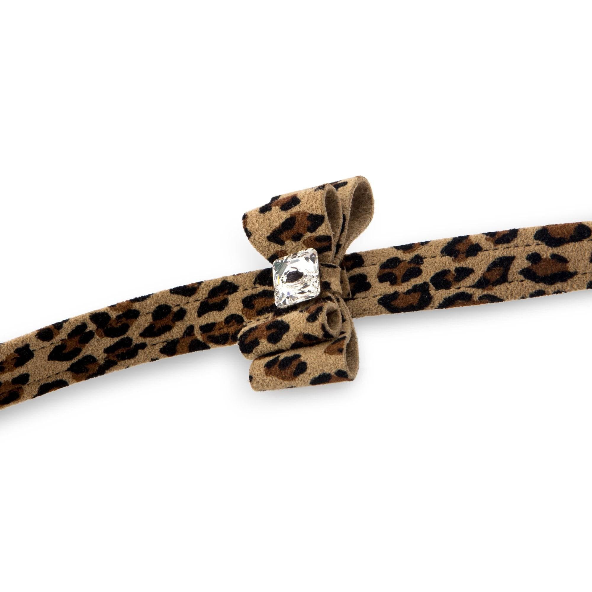 Cheetah Couture Big Bow Leash