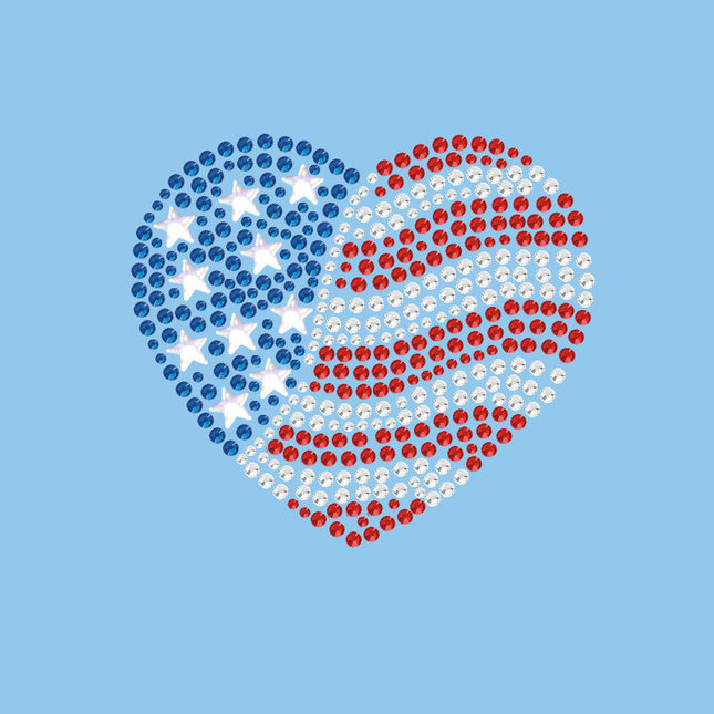 Patriotic Heart 2 - Women's T-shirt