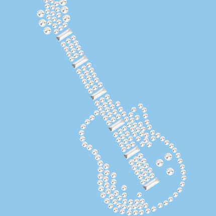 Guitar (Rhinestone) - Bandanna