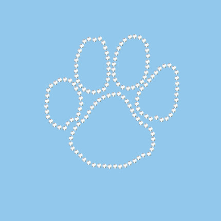 Paw (Rhinestone Outline) bandana