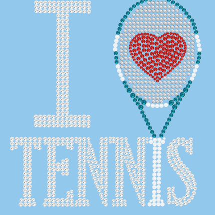 I Love Tennis - Women's Tee