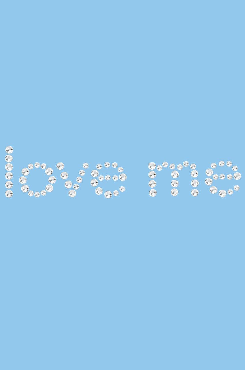 Love Me Bandanna Light Blue