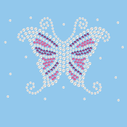 Pink & Purple Butterfly - Women's T-shirt