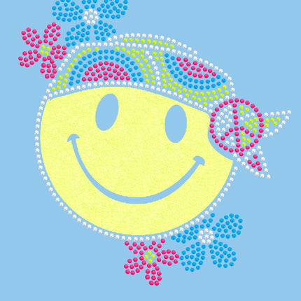 Happy Face Hippy - Women's T-shirt