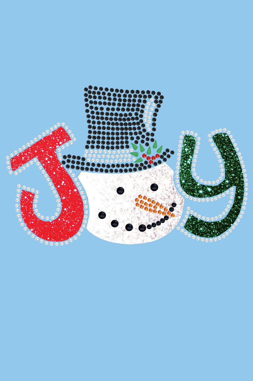 Joy Snowman - Bandana Light Blue