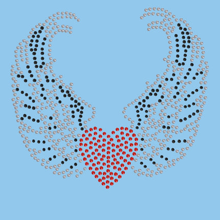 Heart with Wings 1 Bandanna