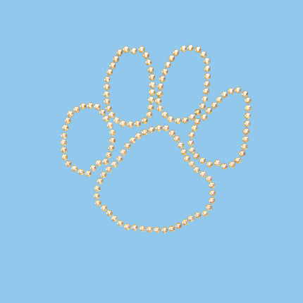 Paw (Gold Nailheads) - Women's T-shirt