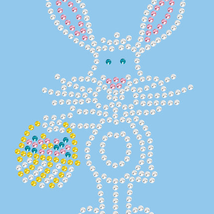 Easter Bunny with Basket - Women's T-shirt