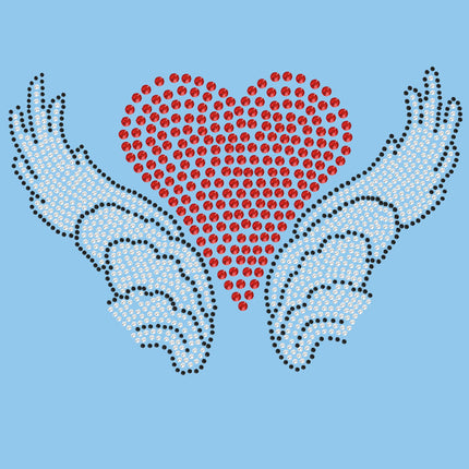 Heart with Wings 2 - Women's T-shirt