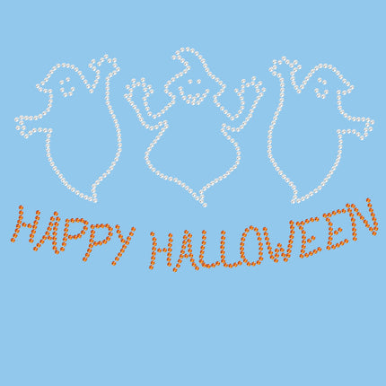 Happy Halloween Ghost - Women's T-shirt