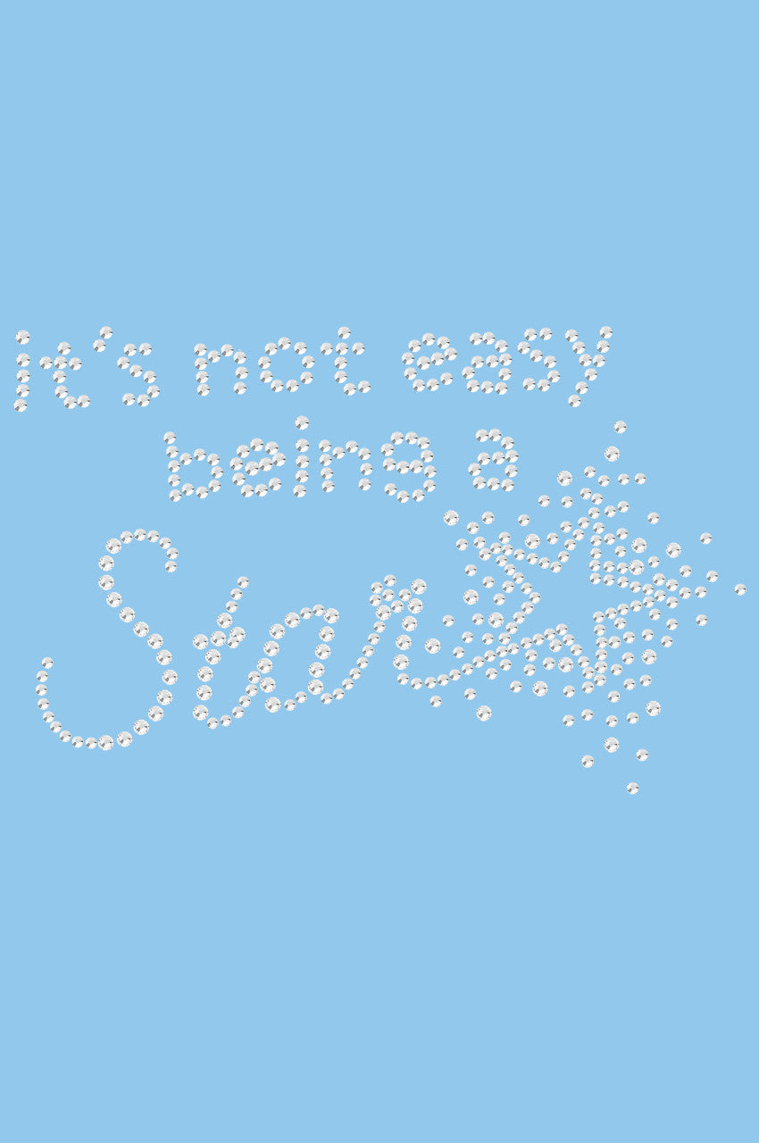 It's Not Easy Being a Star - Bandanna Light Blue