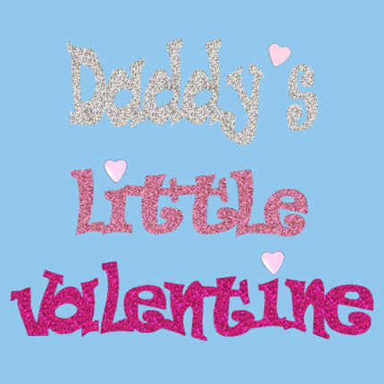 Daddy's Little Valentine Bandanna