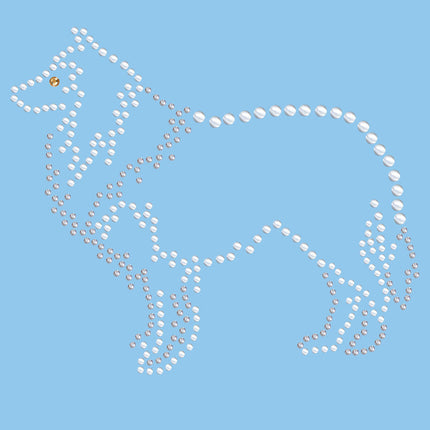 Collie Outline - bandana