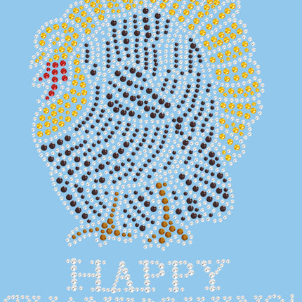 Happy Thanksgiving Turkey 1- Women's T-shirt