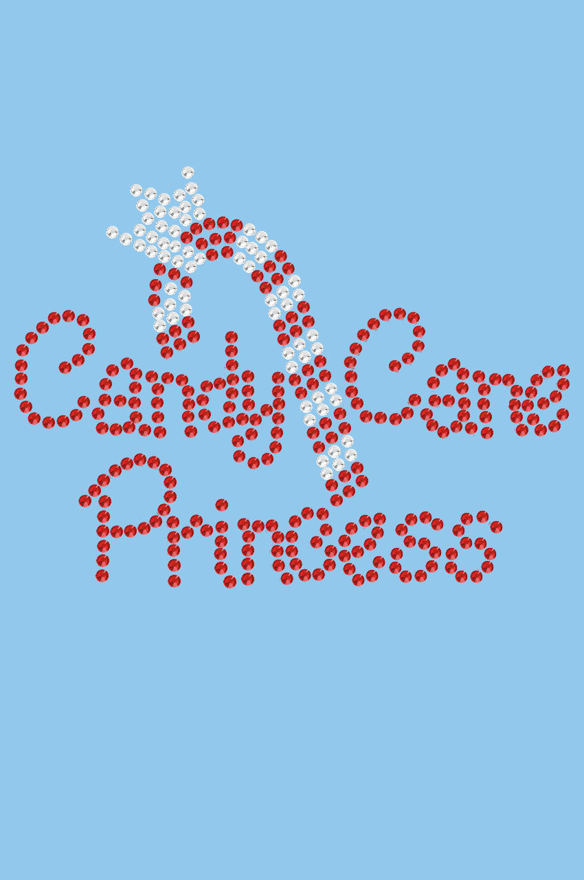 Candy Cane Princess - Bandana Light Blue